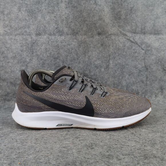 Nike Shoes Women 8 Athletic Air Zoom Pegasus 36 Running Trainer Sneaker Gunsmoke - Picture 2 of 14